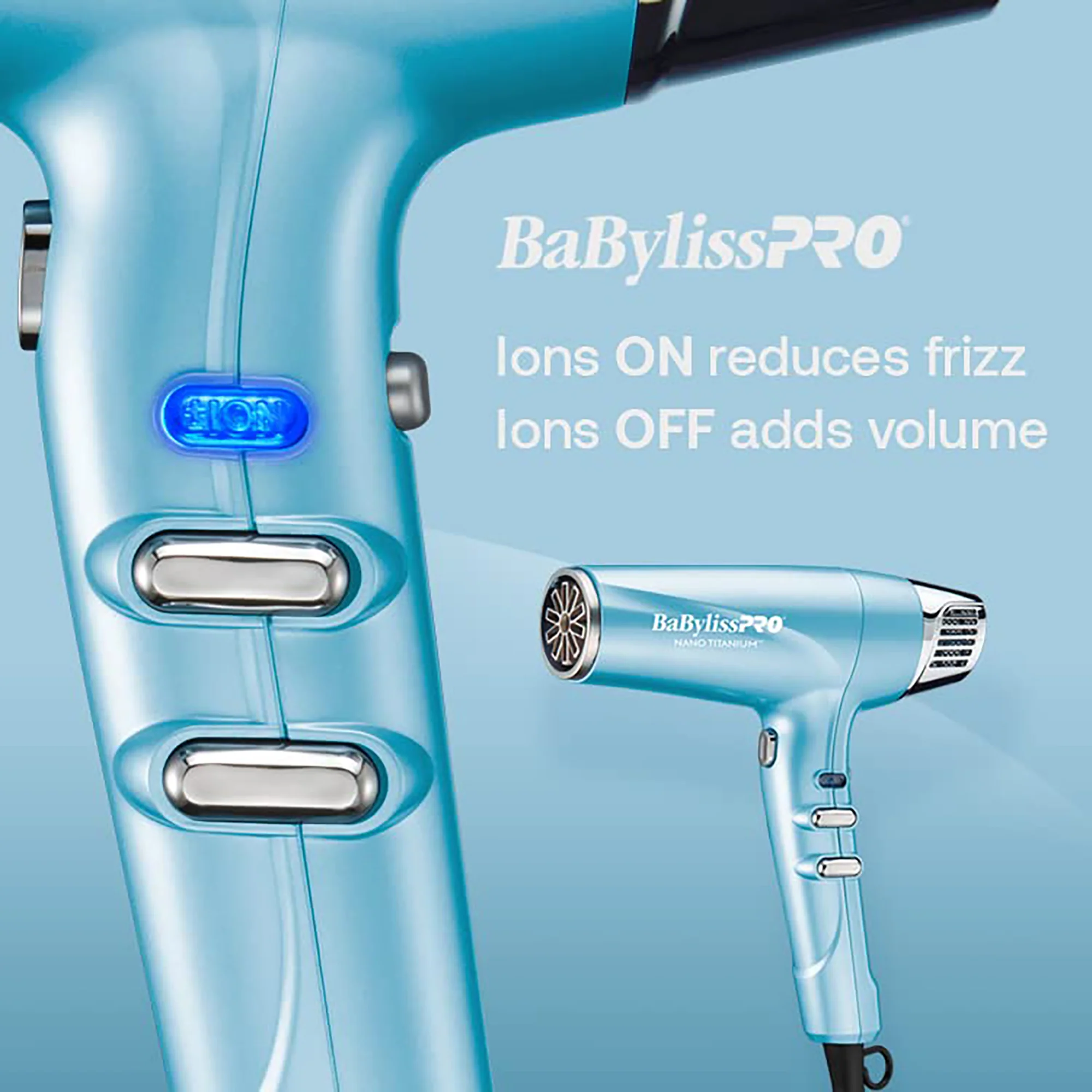 BABYLISS PRO DRYER/ FLAT IRON